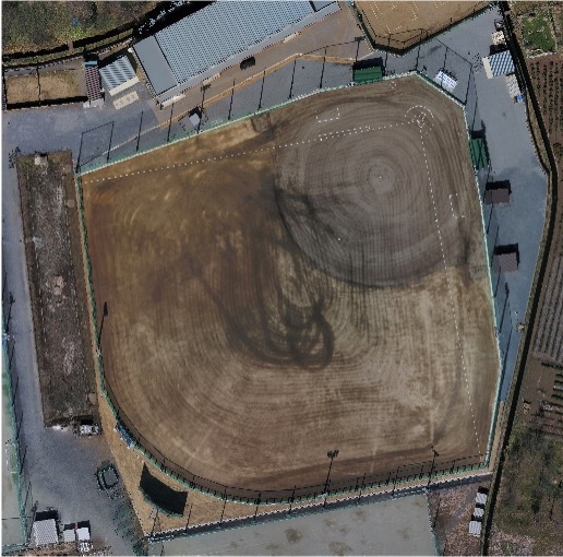 入間市野球グランド場改造工事